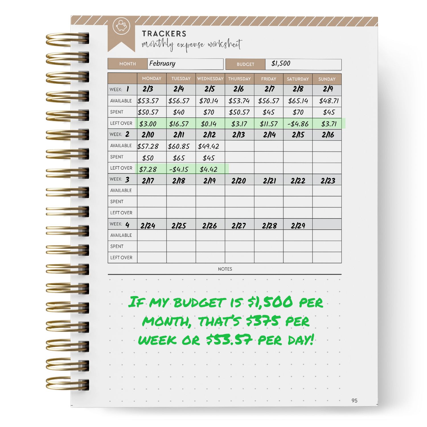 custom budget planner custom budget planner